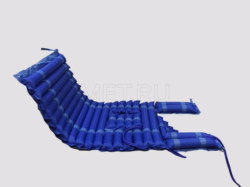 MET BASIC-200 Бесшумный противопролежневый трубчатый матрас с отверстием и доп.секцией