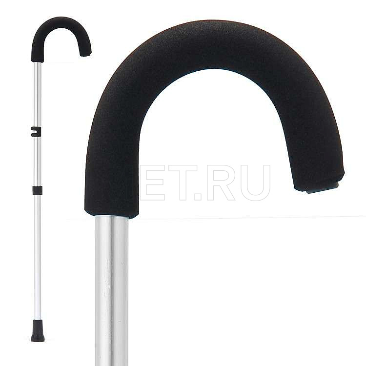 MIKIRAD 12/MR.Н пр-во Europe Трость опорная с мягкой ручкой для деформированной кисти