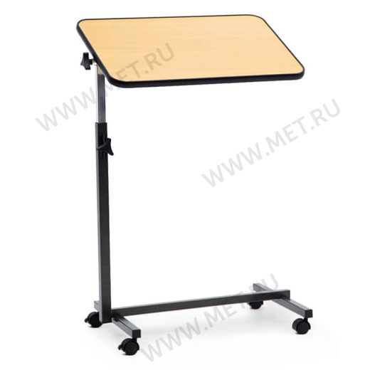 MET MARTIN Надкроватный поворотный столик-гусь для кроватей, цвет столешницы бук от производителя