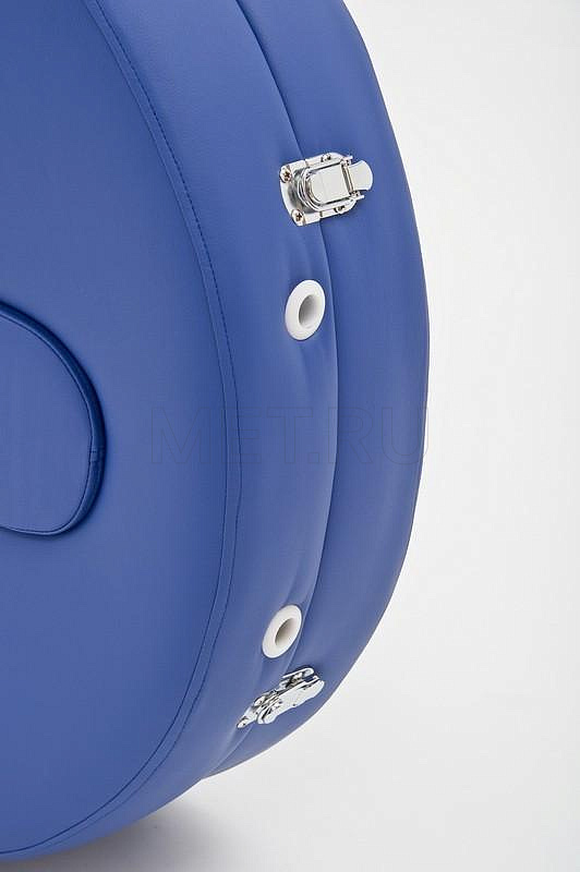 Wendermann Wood Oval Массажный складной стол с рамой из бука, синий от производителя