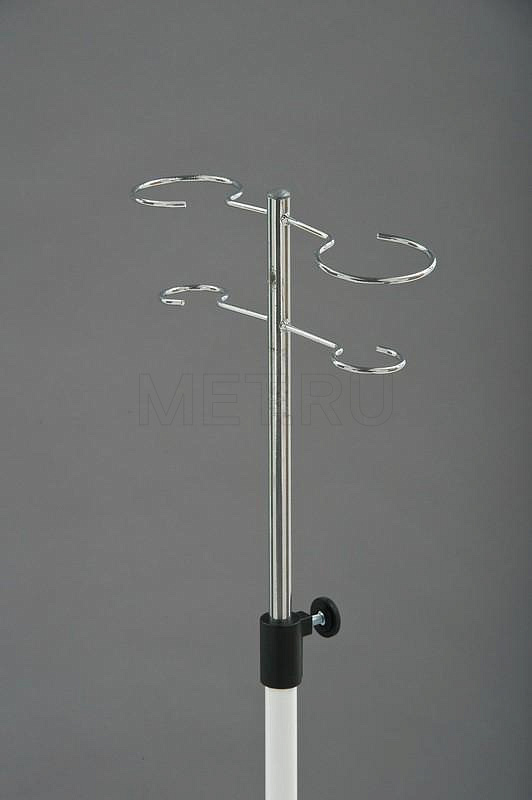 М138-04 Столик прикроватный с откидной столешницей, корзиной и инфузионной стойкой от производителя