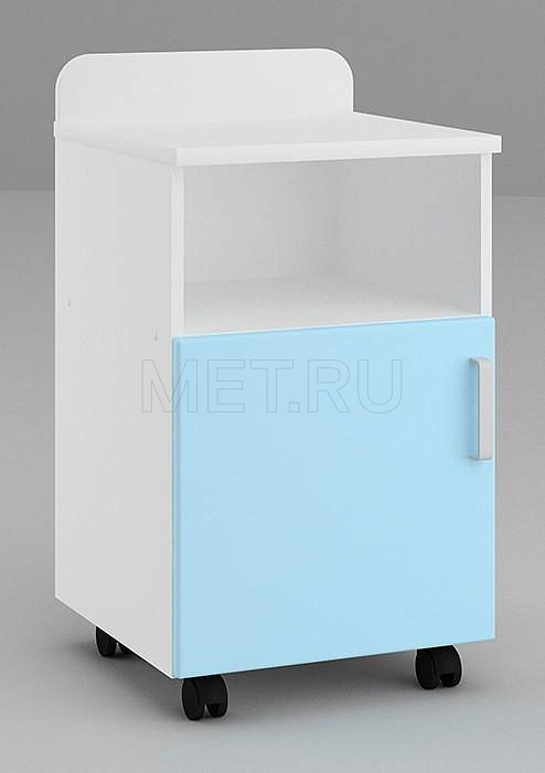 ТМ01-00 МДФ Тумба  прикроватная для физиоаппаратуры с задней отбортовкой от производителя