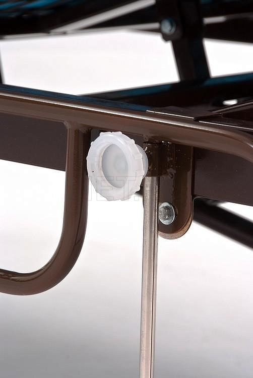 КМФ-933 без боковых ограждений Самая недорогая медицинская кровать с винтовым приводом МЕТ