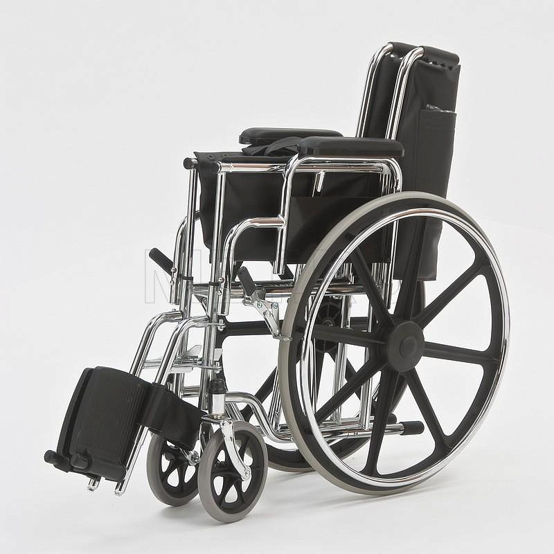 1618C0303-46 ( Mag ) Кресло-коляска инвалидная со съемными поручнями и подножками МЕТ