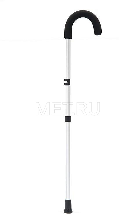 MIKIRAD 12/MR.Н пр-во Europe Трость опорная с мягкой ручкой для деформированной кисти MET