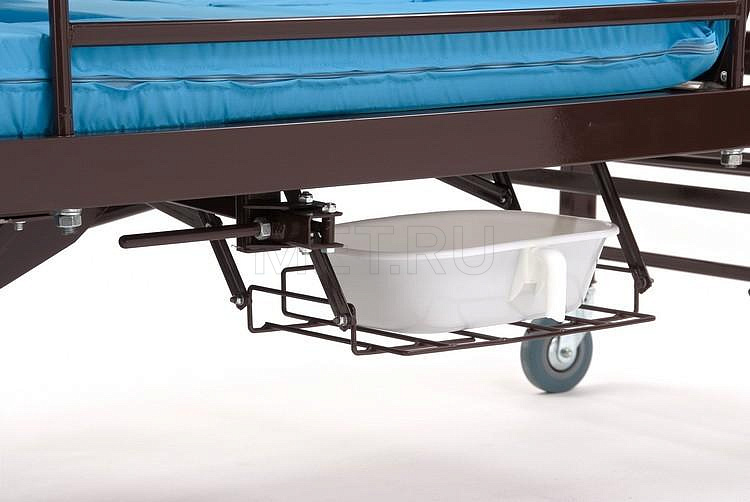 КМФ-942 ПНЕВМО WOOD Домашняя медицинская кровать с единой ПНЕВМОрегулировкой секций