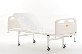 Медицинская функциональная кровать с поднимающимся изголовьем