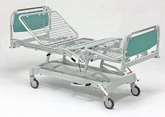 Кровать функциональная 4-х секционная с г/регулировкой высоты, без бок.ограждений