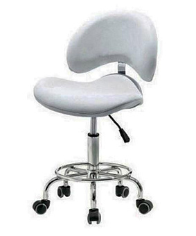 Стул для массажиста, белый