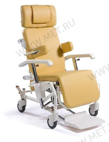 Vermeiren Alesia Бельгия Гериатрическое кресло-каталка повышенной комфортности, желтое от производителя