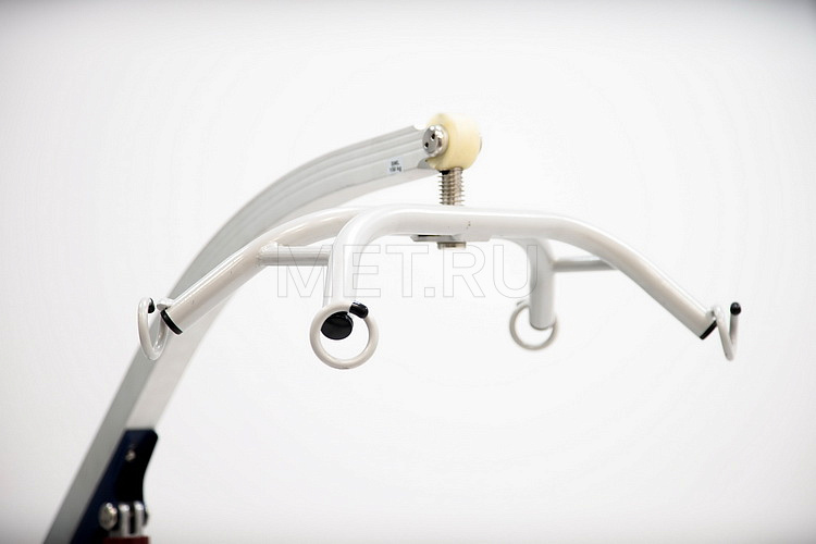 Крепление перевязи (подвеса) на стреле подъёмника МЕТ ATLANT 150 Light (Уценка по гв2019) Подъёмник для инвалидов алюминиевый электрический MET