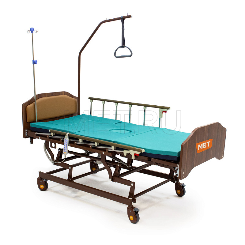 МЕТ REALTA Кровать-кресло с "ушками" - для сна в положении сидя,   с регулировкой высоты, с переворотом и туалетом от производителя