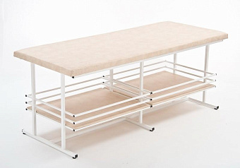 Кушетка для мануального массажа массивная, цельносварная