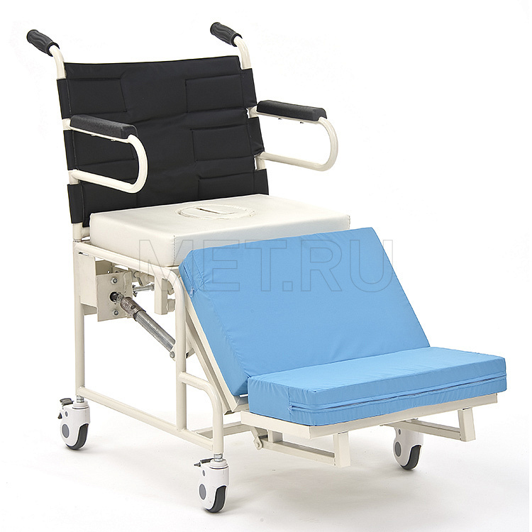 MET INTEGRA Механическая функциональная медициская кровать с  интегрированным креслом-каталкой