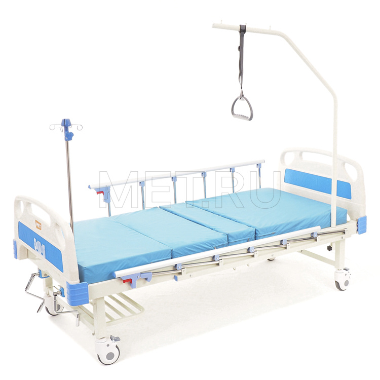 MET DM-370 (5+) Медицинская механическая кровать, с изломом спинной секции MET