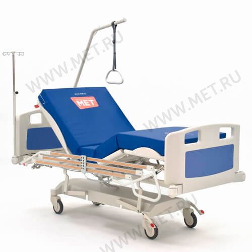 КЕ 02 Кровать для пациента электрическая,  реанимационная,  пятифункциональная  с  приводами DeWert от производителя