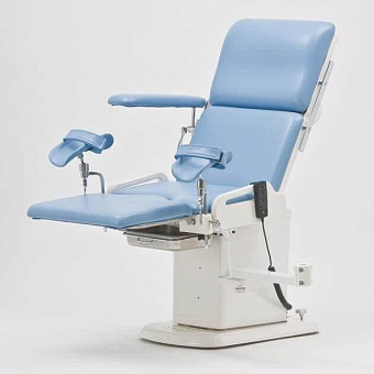 Гинекологическое кресло на электроприводе колонного типа