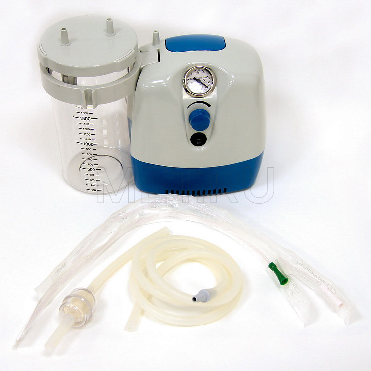 ПА-1 (с катетерами) Отсасыватель медицинский портативный, для домашнего пользования МЕТ