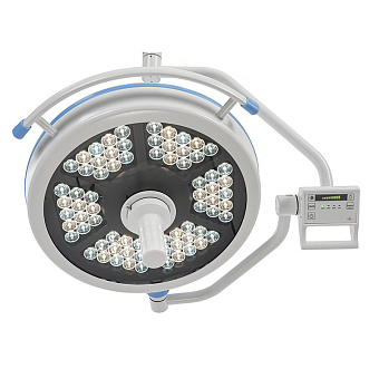 Светильник медицинский светодиодный операционный стационарный двухблочный 