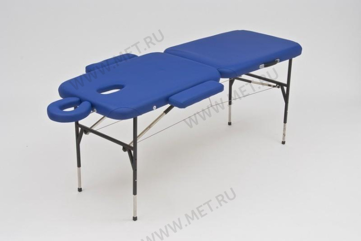 JFST01 Облегченный складной массажный стол со стальным каркасом, синий от производителя