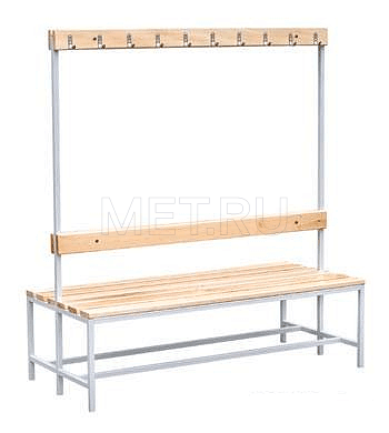  Скамья для спортивных раздевалок двухсторонняя
