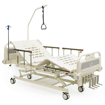 Пяти-функциональная медицинская кровать с механическими регулировками
