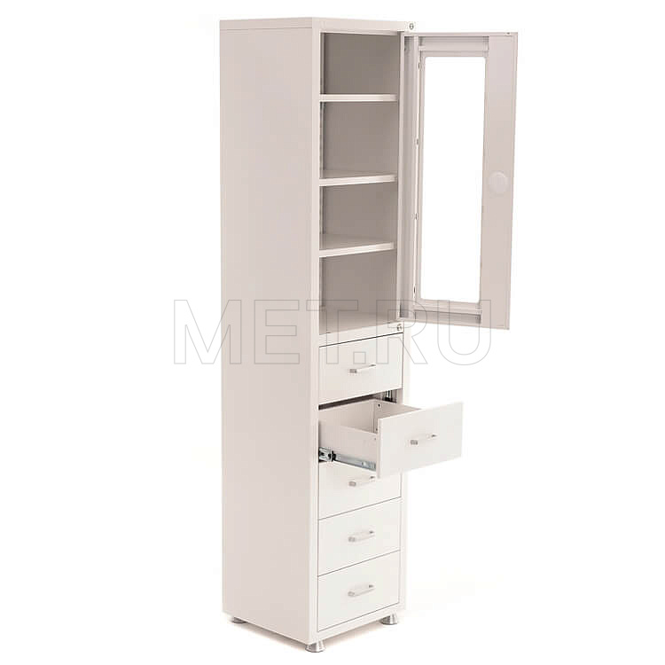 МЕТ ЭССЕН 1МФя-190 Шкаф медицинский металлический с антибактериальной окраской