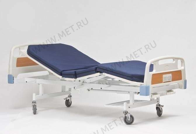 RS105-А Кровать для лежачих больных четырехсекционная, с винтовыми регулировками от производителя