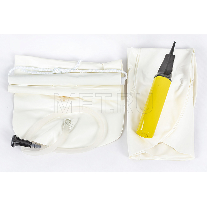 MET STANDARD Ванночка для мытья головы надувная с душем и насосом