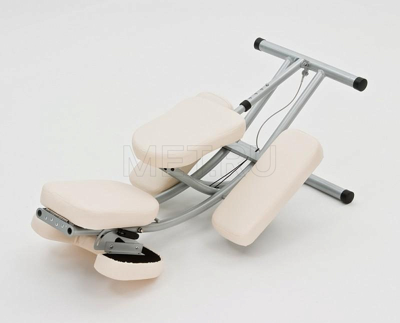 JFMC03 Массажная скамья алюминиевая складная кремовая от производителя