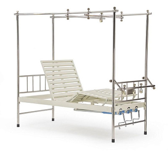Кровать ортопедическая тракционная с раздельной регулировкой ножных секций