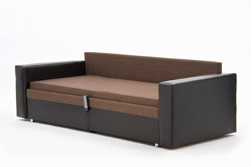 МЕТ JEN с кожаными подлокотниками Диван кровать с электроприводом