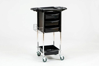 Тележка парикмахерская, чёрная