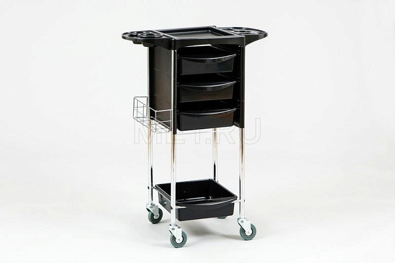 SD-3016В Тележка парикмахерская, чёрная от производителя
