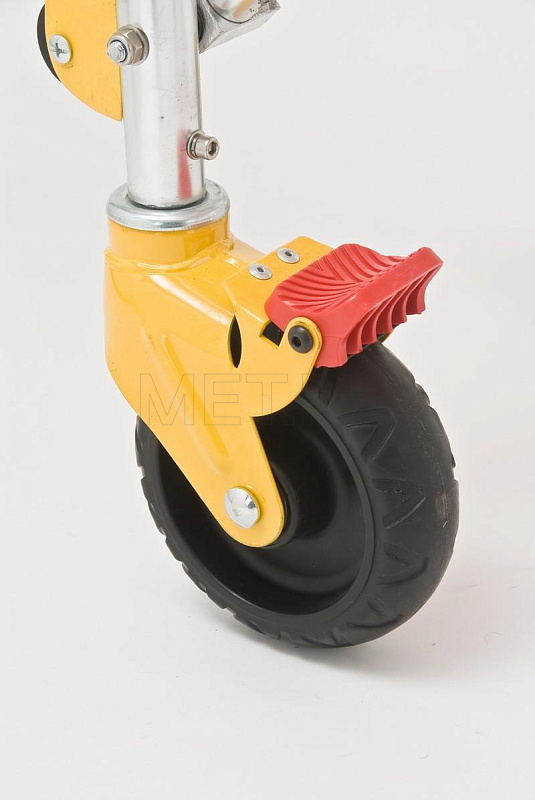 YDC-3А Тележка-каталка два уровня (алюминий) для автомобилей скорой помощи МЕТ