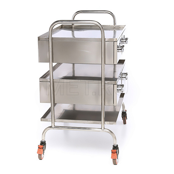 МЕТ SIY-130 Манипуляционный стол из нержавеющей стали медицинский  MET