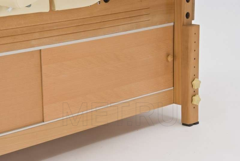 Wendermann Wood 2A Массажный стол стационарный с рамой из бука, кремовый от производителя