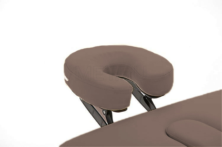 JF-AY01 Массажный стол складной двухсекционный деревянный, коричневый MET