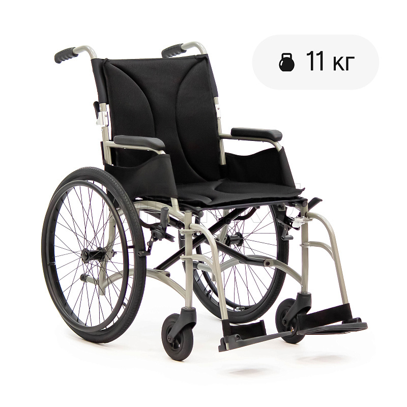 MET FLY 300 Кресло-коляска инвалидная алюминиевая, облегченная