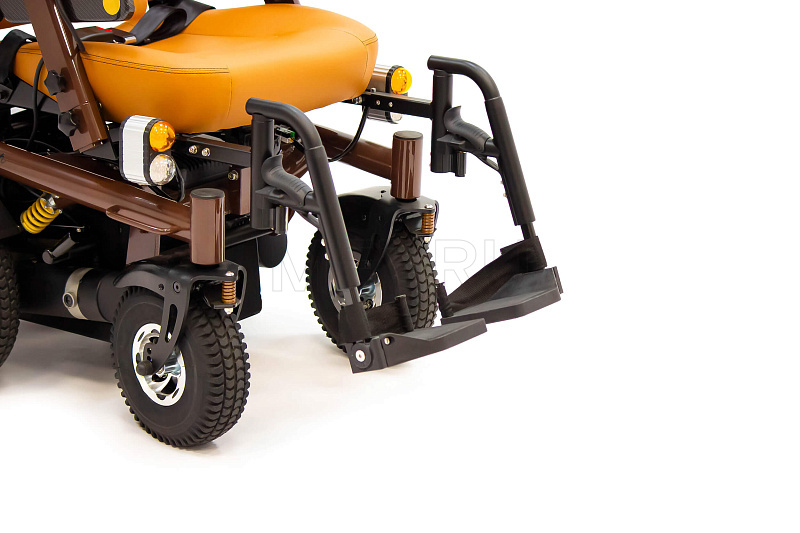 MET CRUISER 21 Кресло-коляска электрическая с сиденьем автомобильного типа коричневого цвета