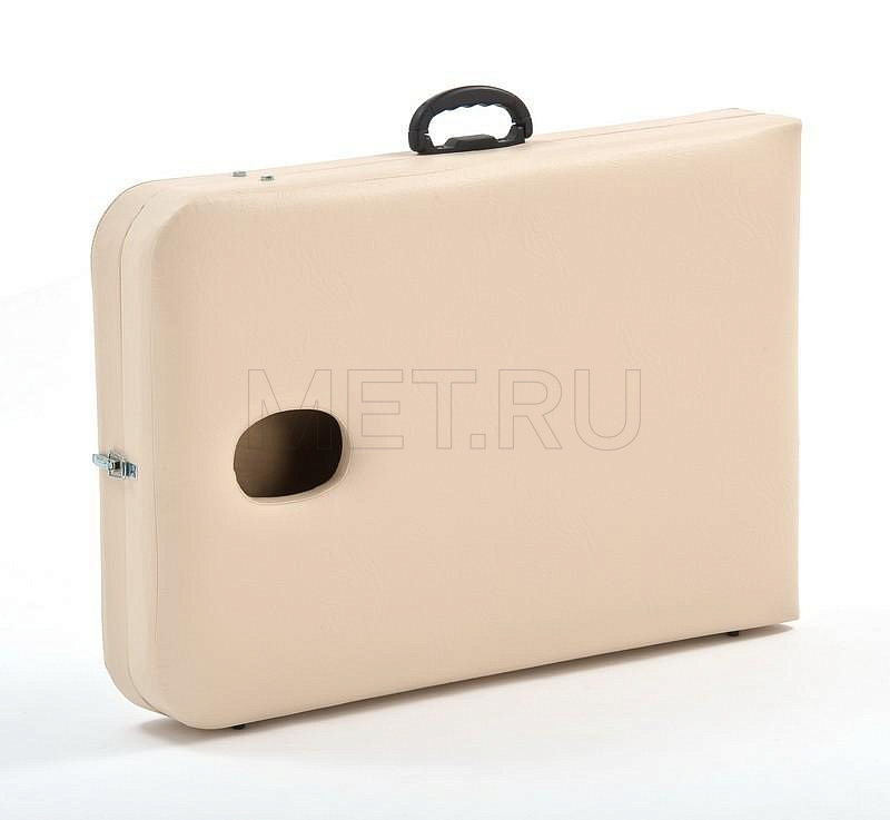 Эконом S Массажный стол-чемодан бежевый с регулировкой высоты от производителя