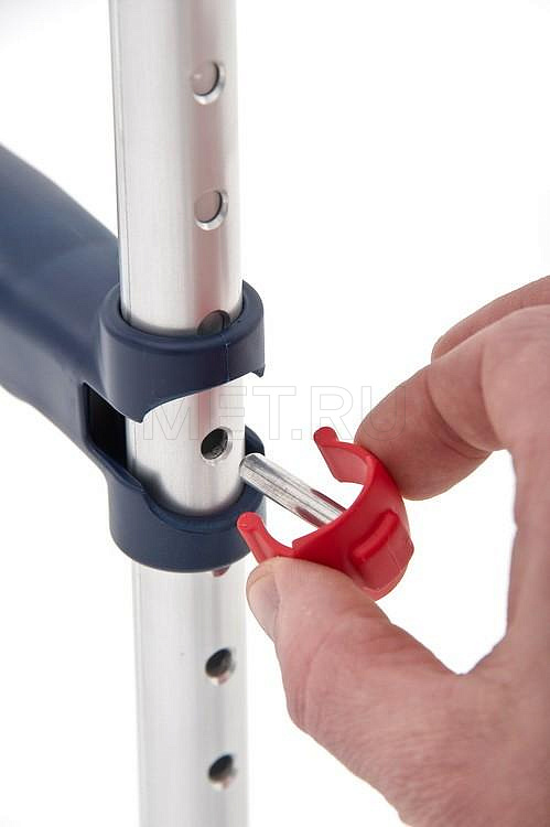 REBOTEC Квик ен Изи (подростковый) Костыль подмышечный, подростковый, высота валика 100.5-120.5 см, Германия МЕТ