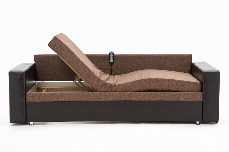 МЕТ JEN с кожаными подлокотниками Диван кровать с электроприводом от производителя