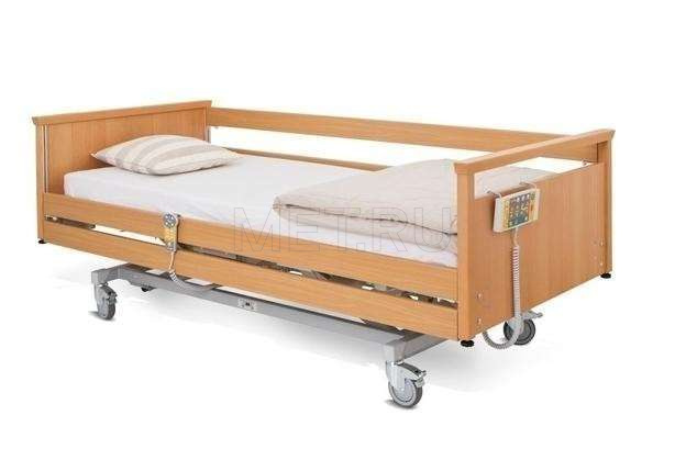 Eleganza 1 WOOD Многофункциональная кровать c деревянными спинками от производителя