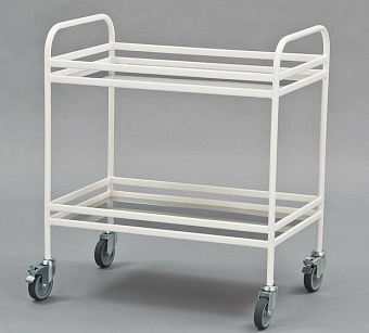 Столик инструментальный сварной, полки- нерж.сталь