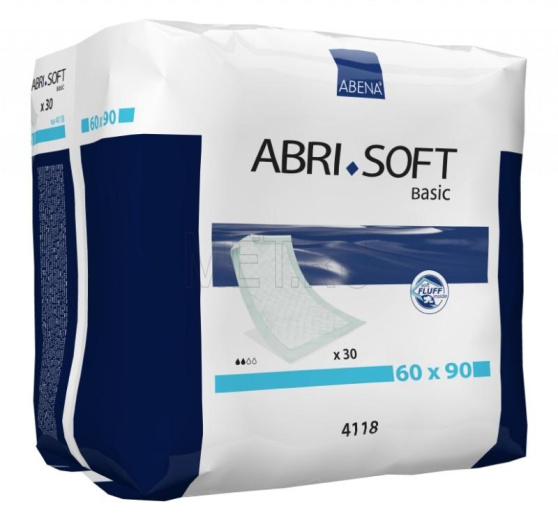 Abri-Soft Basic, пр-во Дания Впитывающие пелёнки 60х90 см