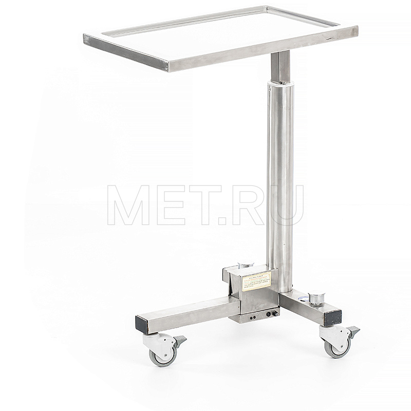 MET SM-100 Манипуляционный стол из нержавеющей стали с электрической регулировкой высоты