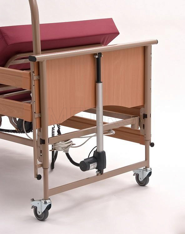 Vermeiren LUNA Basic. Цвет Орех Мокко Кровать функциональная 4-х секционная электрическая, в комплекте с матрасом