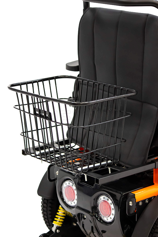 MET ALLROAD Кресло-коляска с электроприводом, в комплекте с корзиной и светодиодными фарами