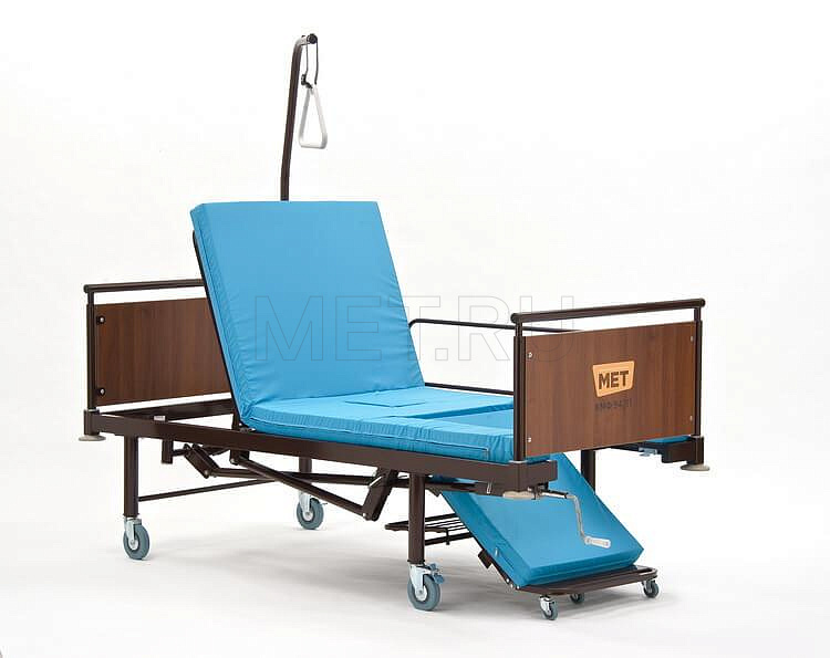 КМФ 942 ПЕРЕВОРОТ с/у правостороннее Кровать функциональная медицинская с функцией переворота и сан.оснащением